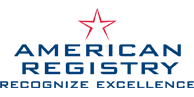Logo of the American Registry.